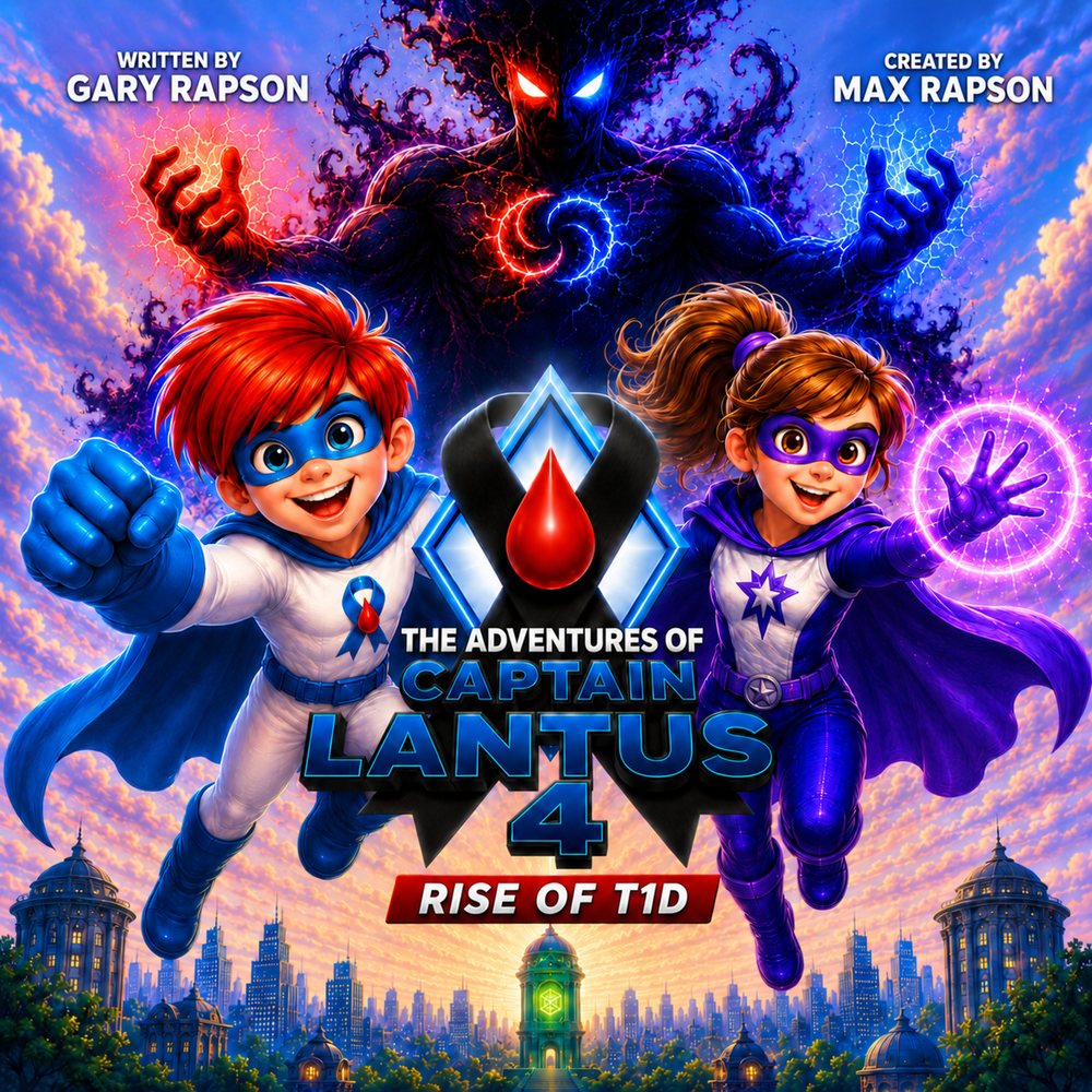 Captain Lantus 4: Rise of T1D cover